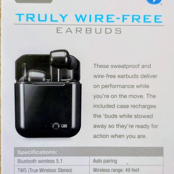 iLive Truly Wire-Free Earbuds - NEW! - Picture 2 of 5